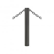 Trafikpollare med fästöglor Ø 114 mm