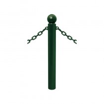 Trafikpollare med fästöglor Ø 114 mm