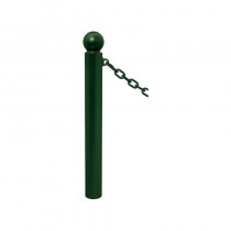 Trafikpollare med fästöglor Ø 114 mm