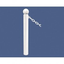 Trafikpollare med fästöglor Ø 114 mm