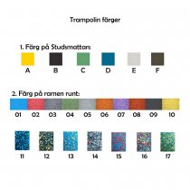 Studsmatta en rolig lekutrustning