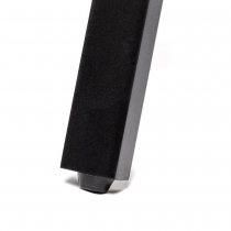 Skapa uppmärksamhet för din butik med en svart 55x105 trottoarpratare griffel på trottoaren