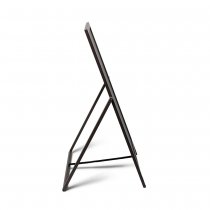 Fånga besökarens uppmärksamhet med en svart 55x105 trottoarpratare griffel vid ditt café