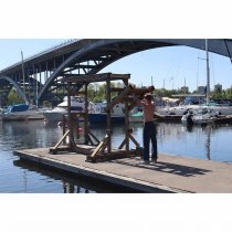 Utegym på offentlig plats