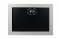 Griffeltavla vintage Vit 40x50 cm