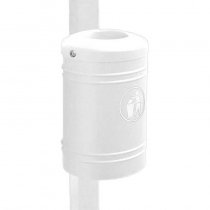 Skräpkorg Esterel 40L för stolpe