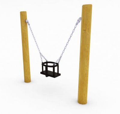 Gungställning med barngunga