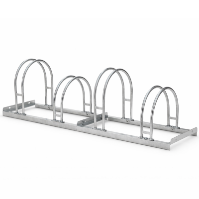 Cykelställ i varmförzinkat stål för 4 cyklar