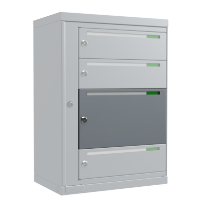 Dubbellucka till fastighetsbox Lynx