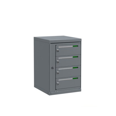 Fastighetsbox Lynx för utomhus 1x4 fack