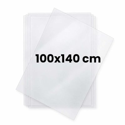 Frontplast 100x140cm skyddsplast för trottoarpratare