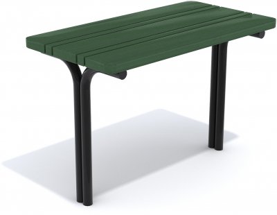 Parkmöbler för nedgjutning