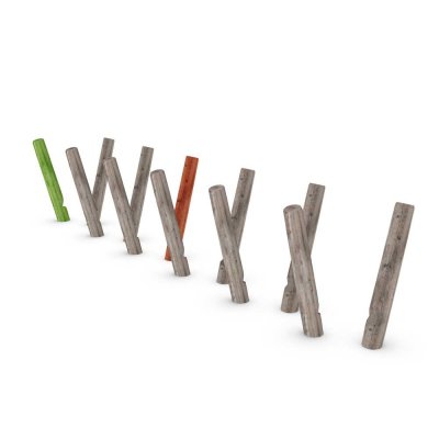 naturlekutrustning tilia naturstockar