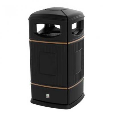 Papperskorg Carl Svart 100 liter