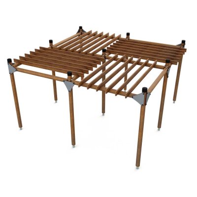 Pergola 4 delar - Paviljong för nedgrävning