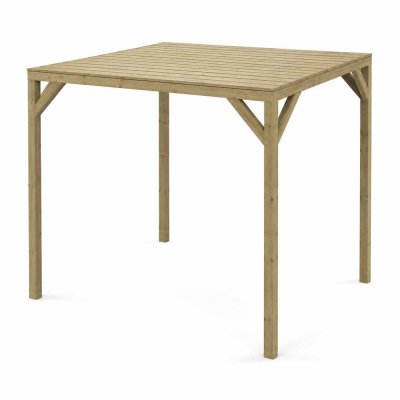 Pergola i tryckimpregnerat virke