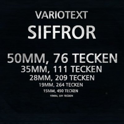 lösa siffror till filt bokstavstavla