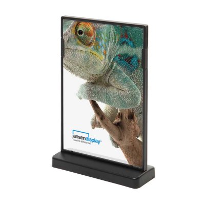 Menyställ i A5 storlek i svart