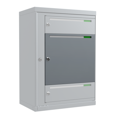 Trippellucka till fastighetsbox Lynx