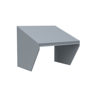 Snedtak extra väderskydd för fastighetsboxar Lynx utomhus - silvergrå