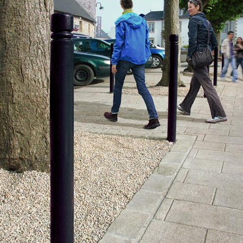 Avgränsning i trafik - pollare, vägbommar, staket