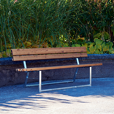 Fristående Parkbänk