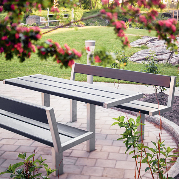 Hags parkmöbler för offentlig miljö